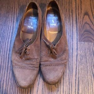 RALPH LAUREN vintage oxford flats